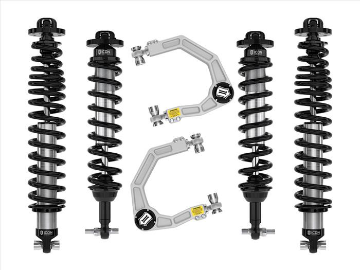 ICON STAGE 3 SUSPENSION Lift Kit w/ BILLET UCA for 21+ BRONCO SASQUATCH 2-3"