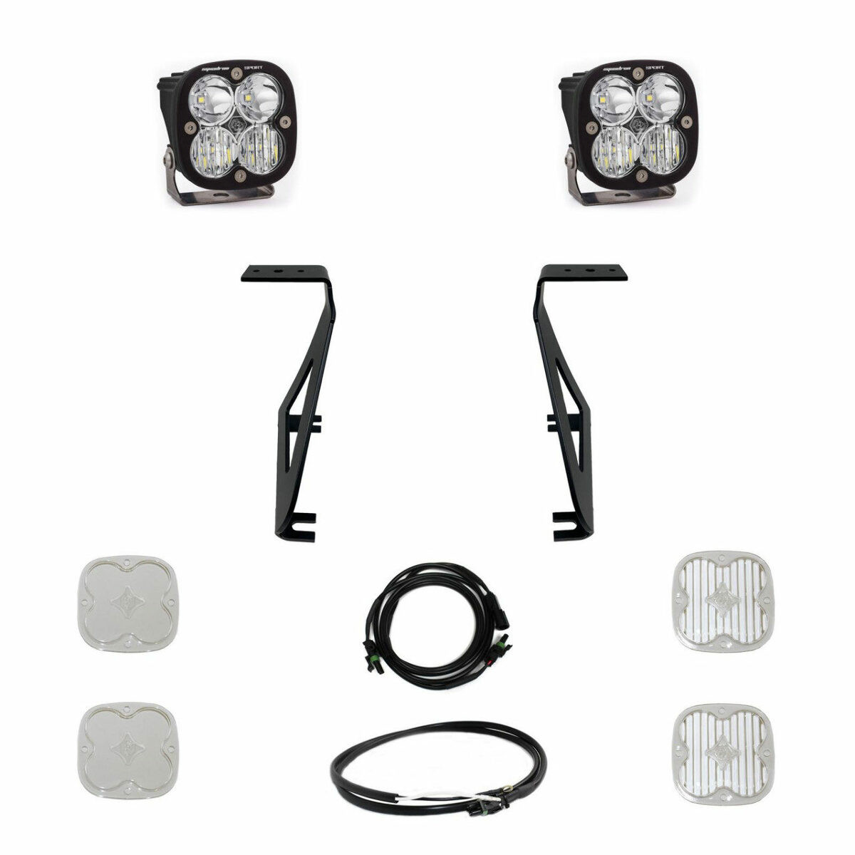 Baja Designs Squadron Sport A-Pillar Light Kit for 21+Ford Raptor