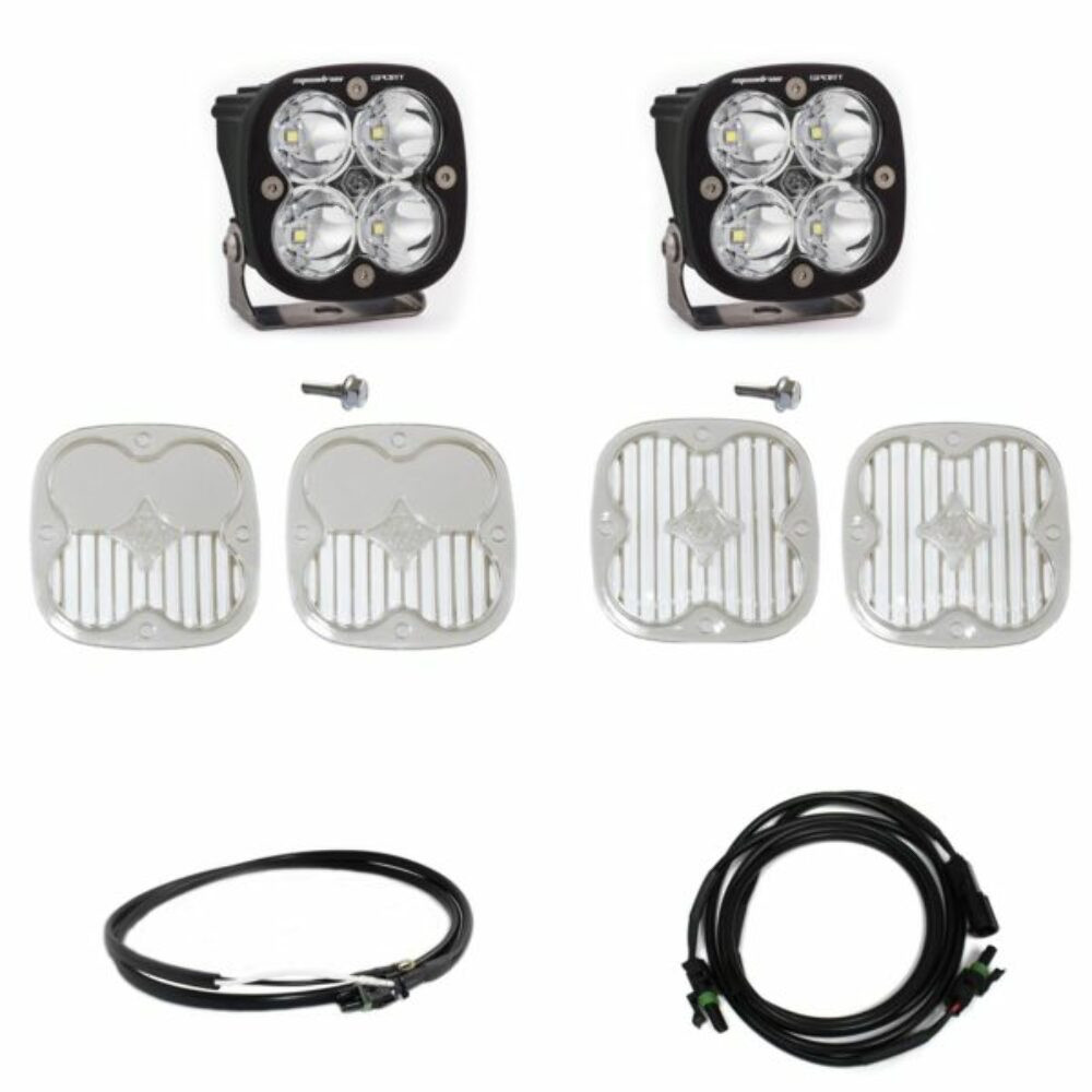 Baja Designs A Pillar Light Kit Squadron Sport Spot w/Upfitter for 2021+ Bronco