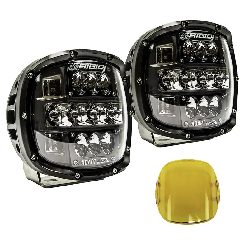 Rigid Industries Single Light Cover for Adapt XP - Amber