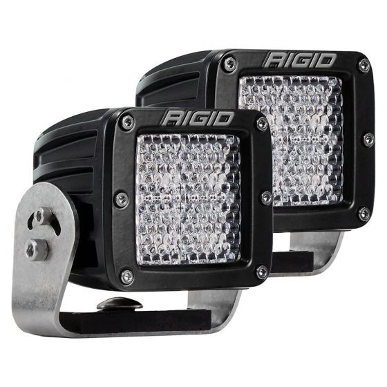Rigid Industries Dually HD Black Lights - 60 Deg. Lens - Set of 2