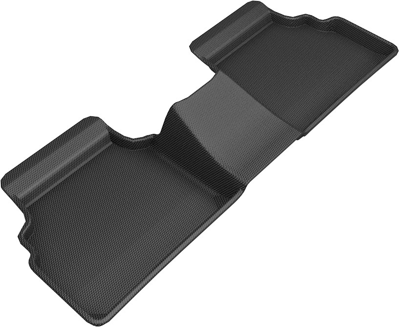 3D MAXpider Kagu Rear Floormats - Black for 2020+ Kia K5 FWD