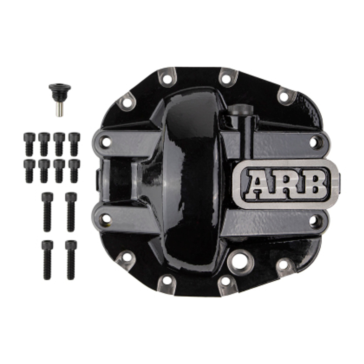 ARB Front Diffencial Cover Black for JL Wrangler Sport M186 Axle