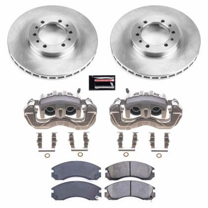 Power Stop Front Autospecialty Brake Kit w/Calipers for 91-96 Mitsubishi Montero