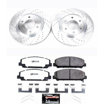 Power Stop Front & Rear Z36 Truck & Tow Brake Kit for 17-19 Nissan Titan Z36