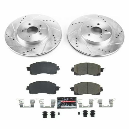 Power Stop Front & Rear Z23 Evolution Sport Brake Kit for 2018 Subaru Crosstrek