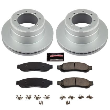 Power Stop Front & Rear Z17 Evolution Brake Kit for 10-11 Ford F-350 Super Duty