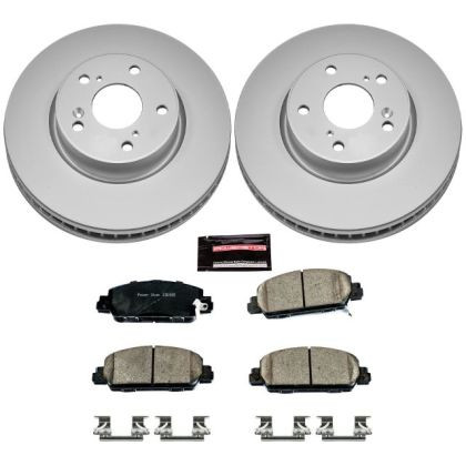 Power Stop Front Z17 Evolution Geomet Coated Brake Kit for 13-19 Honda Accord
