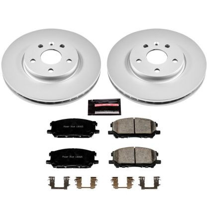 Power Stop Front Z17 Evolution Geomet Coated Brake Kit for 04-06 Lexus RX330