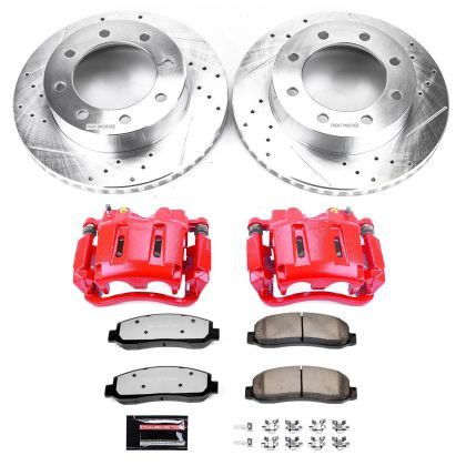Power Stop Z36 Front Brake Kit w/ Calipers for 05-08 Ford F-250 Super Duty