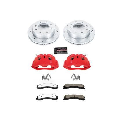 Power Stop Z36 Front Brake Kit w/ Calipers for 12-19 Silverado 2500 HD