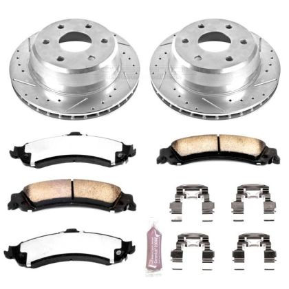 Power Stop Front & Rear Z36 Truck & Tow Brake Kit for 02-06 Cadillac Escalade