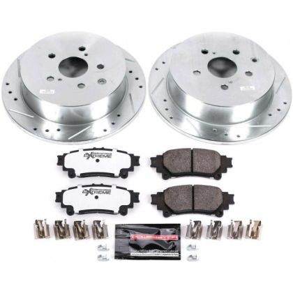 Power Stop Rear Z36 Truck & Tow Brake Kit for 10-15 Lexus RX350