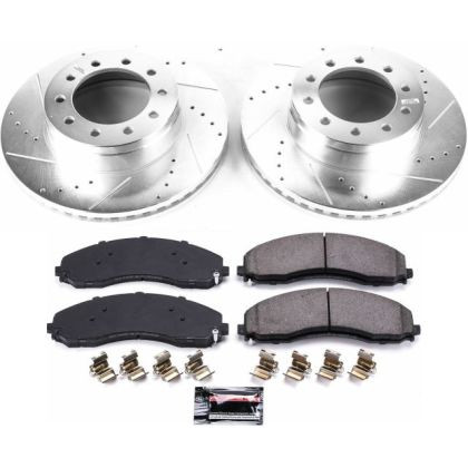 Power Stop Front Z36 Truck & Tow Brake Kit for 17-19 Ford F-450 Super Duty