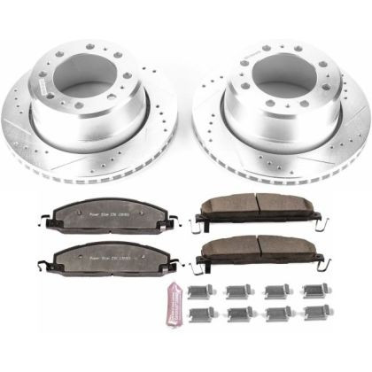 Power Stop Rear Z36 Truck & Tow Brake Kit for 13-18 Ram 3500