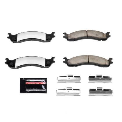 Power Stop Front Z36 Truck & Tow Brake Pads w/Hardware for 1998 Dodge B2500