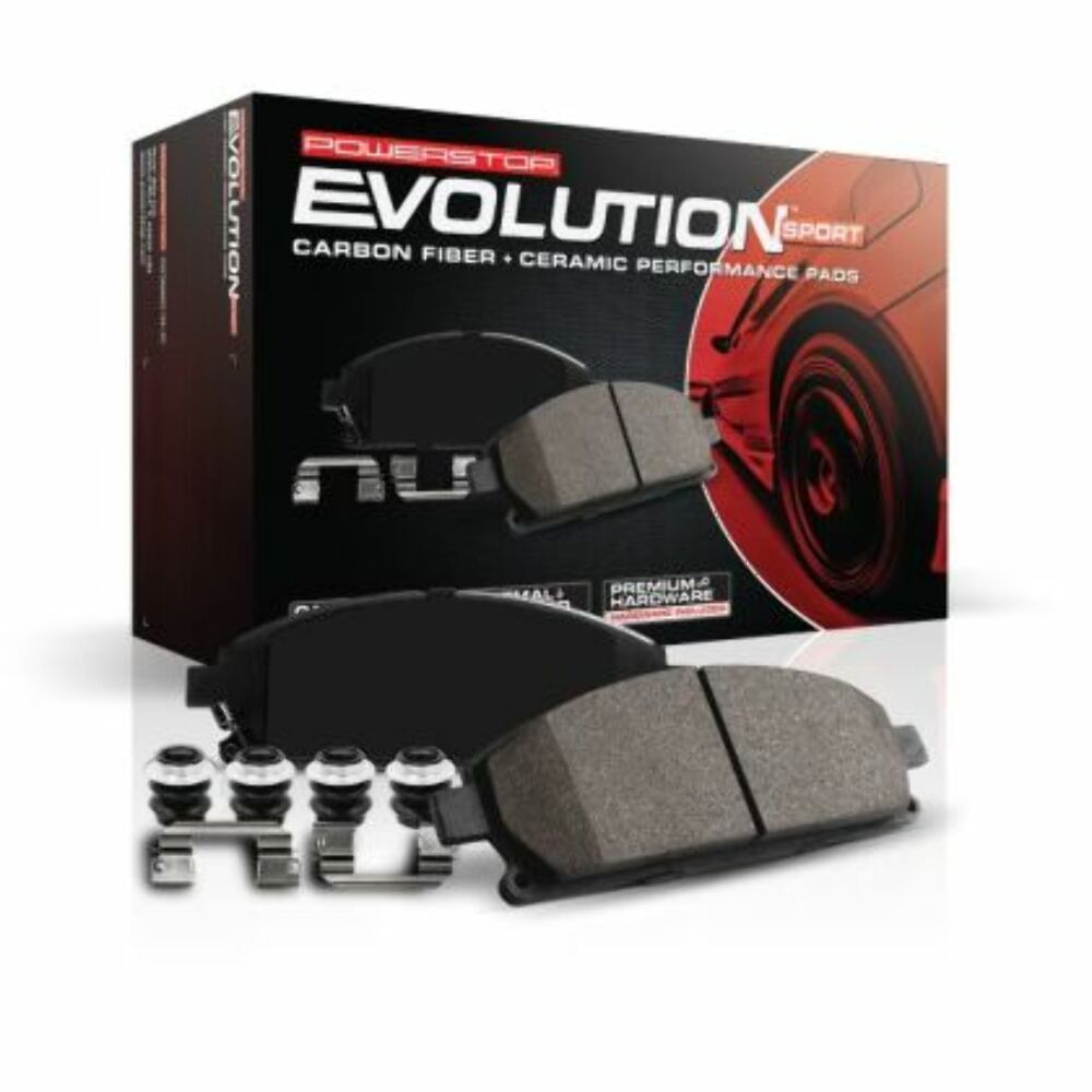 Power Stop Rear Z23 Evo Sport Brake Pads w/Hardware for 19-21 Hyundai Veloster N