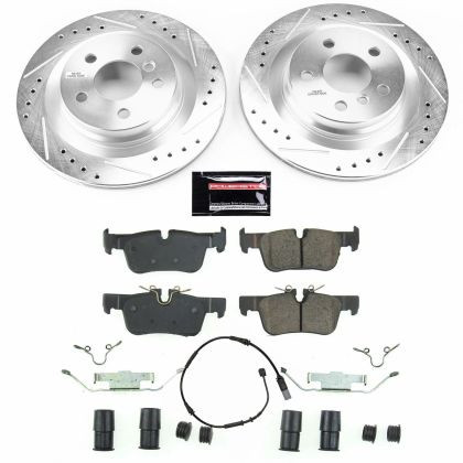 Power Stop Rear Z23 Evolution Sport Brake Kit for 16-19 BMW X1