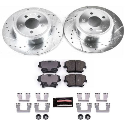 Power Stop Front & Rear Z23 Evolution Sport Brake Kit for 05-19 Chrysler 300
