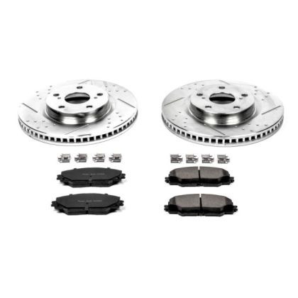 Power Stop Front & Rear Z23 Evolution Sport Brake Kit for 06-18 Toyota RAV4