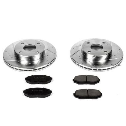 Power Stop Front & Rear Z23 Evolution Sport Brake Kit for 90-93 Mazda Miata