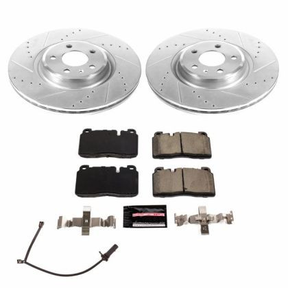 Power Stop Front & Rear Z23 Evolution Sport Brake Kit for 13-17 Audi Q5