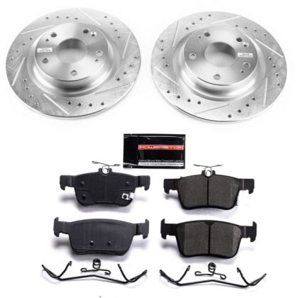 Power Stop Front & Rear Z23 Evolution Sport Brake Kit for 17-19 Honda Civic