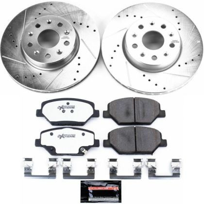Power Stop Front Z26 Street Warrior Brake Kit for 16-19 Chevrolet Camaro