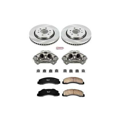 Power Stop Autospecialty Brake Kit w/ Calipers - Front for 12-19 Ford F-150