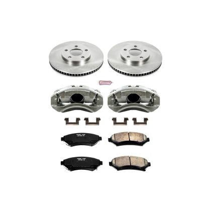 Power Stop Autospecialty Brake Kit w/ Calipers - Front for 00-04 Buick LeSabre
