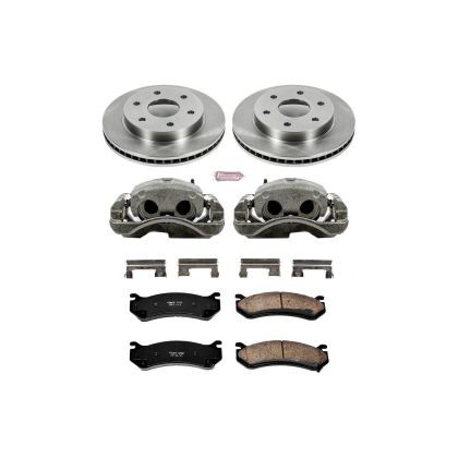 Power Stop Autospecialty Brake Kit w/ Calipers - Front for 02-06 Escalade