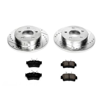 Power Stop Rear Z23 Evolution Sport Brake Kit for 94-04 Ford Mustang