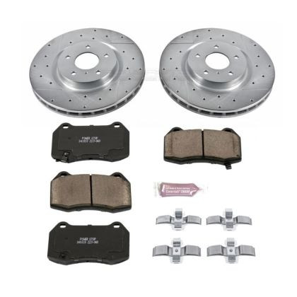 Power Stop Front Z23 Evolution Sport Brake Kit for 03-04 Infiniti G35