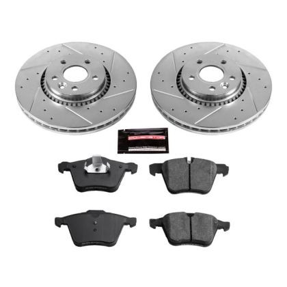 Power Stop Front Z23 Evolution Sport Brake Kit for 11-14 Volvo S60