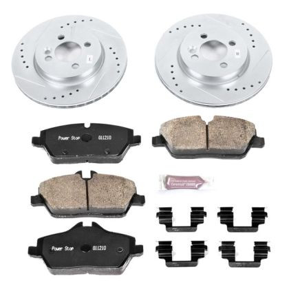 Power Stop Front Z23 Evolution Sport Brake Kit for 07-10 Mini Cooper