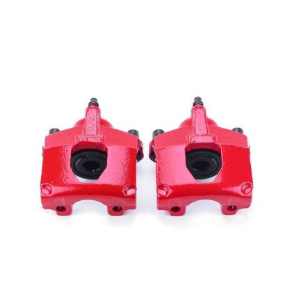 Power Stop Rear Red Brake Calipers w/o Brackets for 00-07 Town & Country