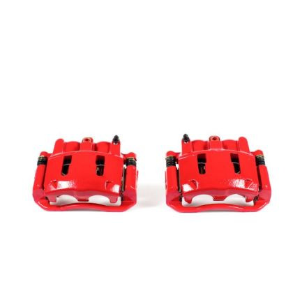 Power Stop Front Red Calipers w/Brackets for 95-01 Ford Explorer