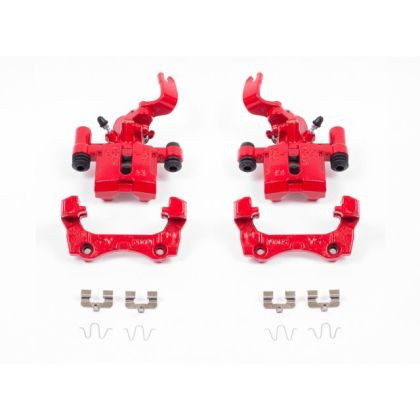 Power Stop Front Red Brake Calipers w/Brackets for 97-01 Lexus ES300