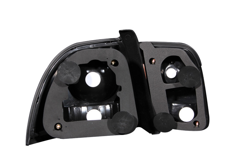 ANZO Taillights Black for 1996-1997 Honda Accord