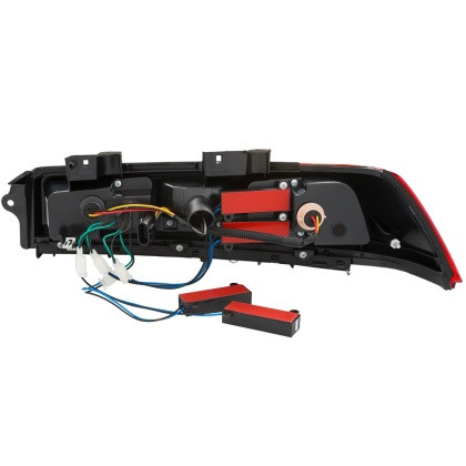 ANZO LED Taillights Black for 2014-2015 Chevrolet Camaro