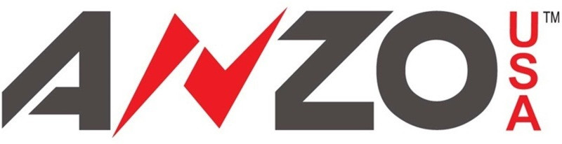 ANZO Taillights Black for 1998-2004 Nissan Frontier