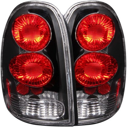 ANZO Taillights Black for 1996-2000 Chrysler Voyager