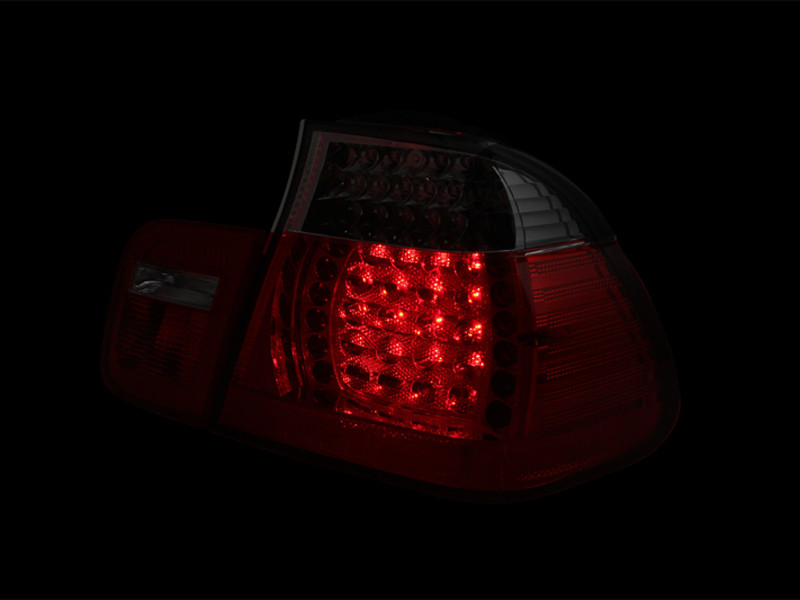 ANZO LED Taillights Red/Smoke for 2002-2005 BMW 3 Series E46
