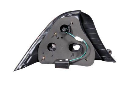 ANZO LED Taillights Black for 2004-2005 Honda Civic