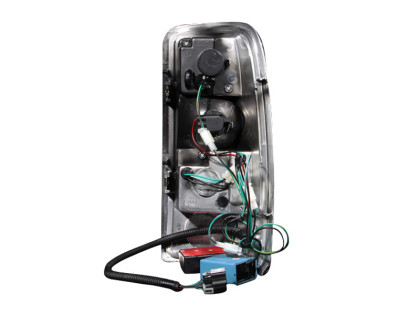 ANZO LED Taillights Red/Clear G2 for 2000-2006 Chevrolet Suburban