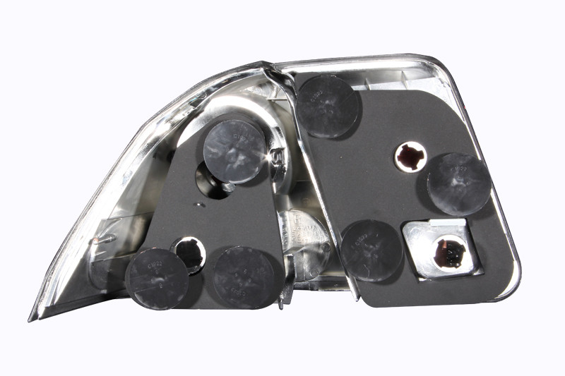 ANZO Taillights Black for 2001-2004 Honda Civic