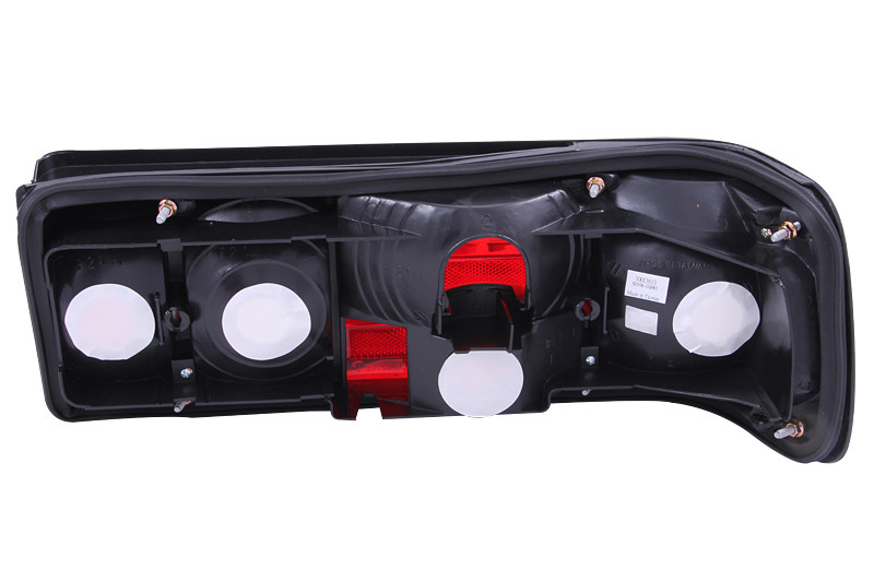 ANZO Taillights Red/Clear for 1986-1991 Mercedes Benz S Class W126