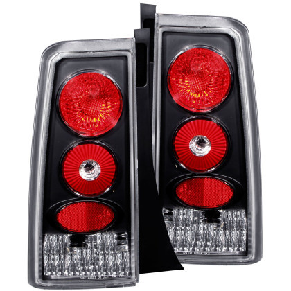 ANZO Taillights Black for 2004-2007 Scion Xb