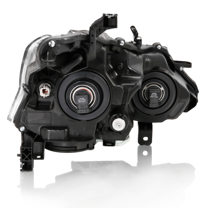 ANZO Projector Headlight Black Amber for 2013-2015 Nissan Altima