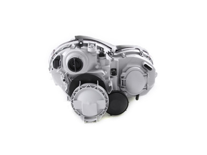 ANZO Projector Headlights Black for 2001-2007 Mercedes Benz C Class W203